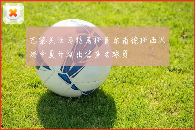 巴黎关注马特乌斯费尔南德斯西汉姆今夏计划出售多名球员